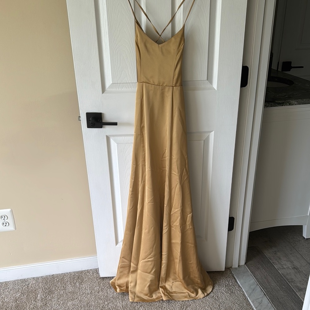 Gold Show Me Your Mumu Dress